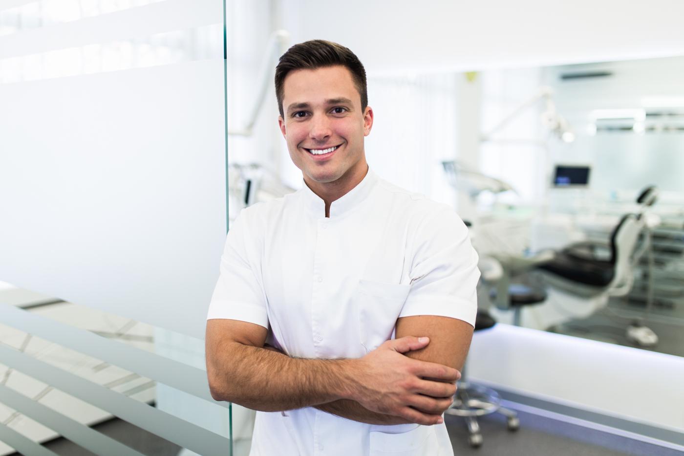 Founding dentist, chairside — real practice photography